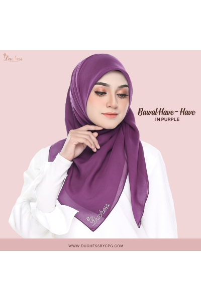BAWAL HAVE2 - PURPLE BAWAL HAVE2 - PURPLE